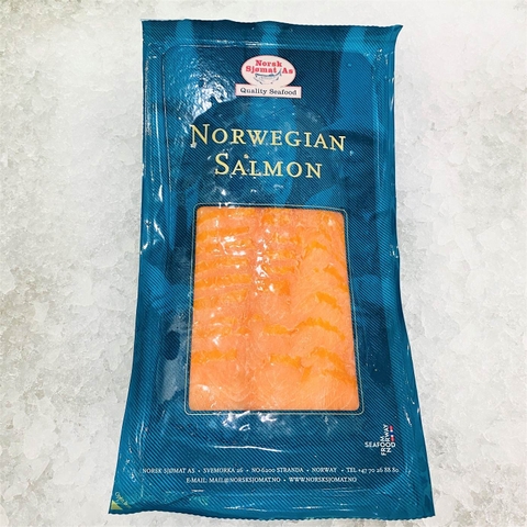 Cá Hồi Xông Khói Hiệu DOM- Smoked Salmon Norwegian
