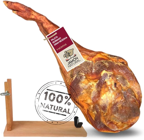 Đùi heo muôi Iberico Serano 24 tháng. có xương thuần chủng 75%