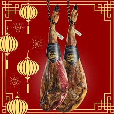 Đùi Trước Có Xương 36 tháng 100%  thuần chủng F1 Iberico Montesano