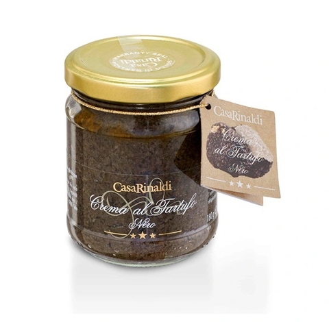 Sốt kem nấm truffle đen Casa Rinaldi 180g