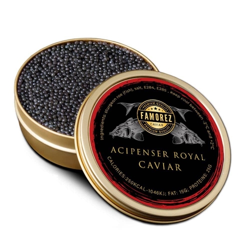 Trứng Cá Tầm Nga - Caviar Royal (Acipenser)