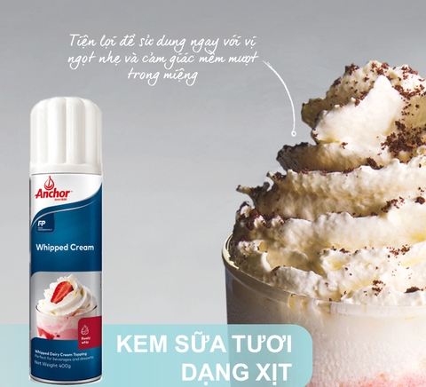 Belgian Anchor Whipped Cream 400g