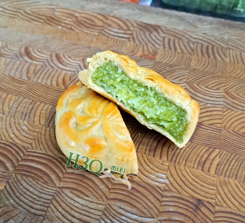 H3Q Miki Green Rice & Coconut Mooncake (From New Zealand Butter) 150g