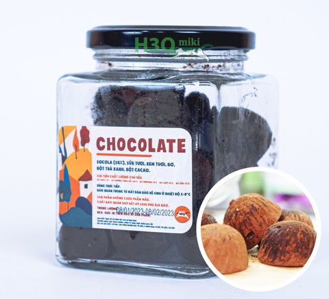 H3Q Miki Dark Nama Chocolate (From New Zealand Dairy) 125g | 200g Jar