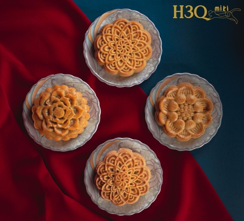 Combo of Four 150g H3Q Miki Mooncakes (Any Flavors)