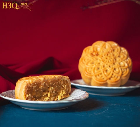 H3Q Miki Lotus Seed Paste Mooncake With / Without Salted Egg (From New Zealand Butter) 150g