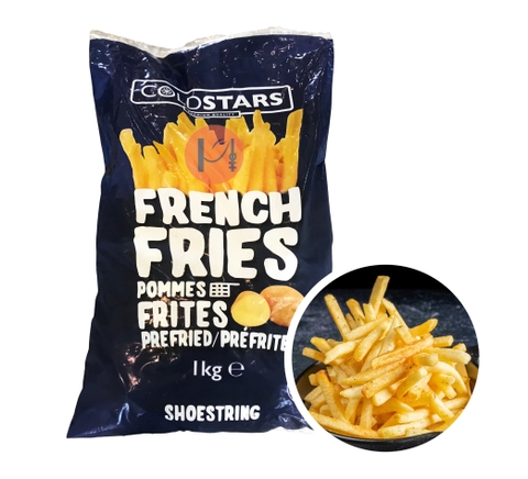 Belgian Coldstars Frozen French Fries 1kg Pack