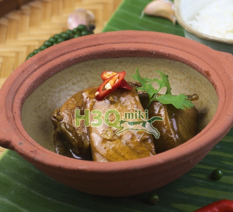 Braised Norwegian Salmon Fillet