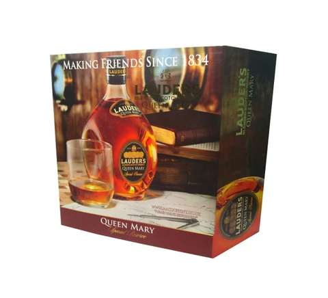 Lauder's Queen Mary Scotch Whisky 700ml 40% (Single Box | Gift Box)