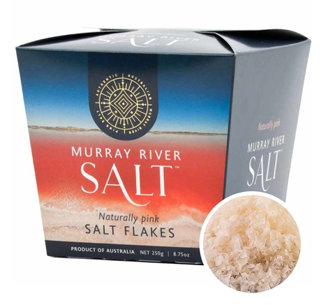 Australian Murray River Salt® Naturally Pink Salt Flakes 250g Home Chef Box