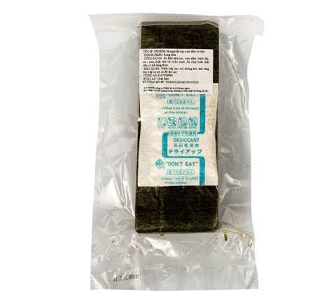 Japanese Nishibe Roasted Seaweed Pack of 60 Long Rectangular Sheets