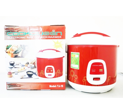 Cookqueen TJ18 1.8L Nonstick Rice Cooker (Korean Brand)