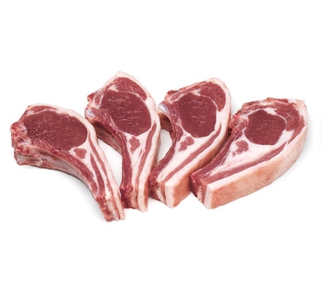 Australian Frozen Cut Lamb Racks 300g - 450g (3 - 4 Racks) Pack