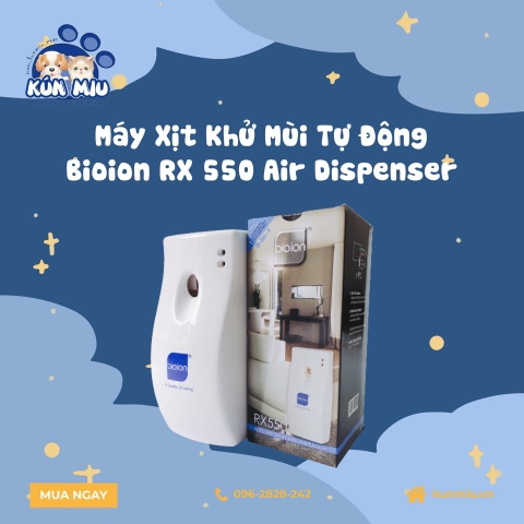 Máy xịt khử mùi tự động Bioion RX 550 Air Dispenser