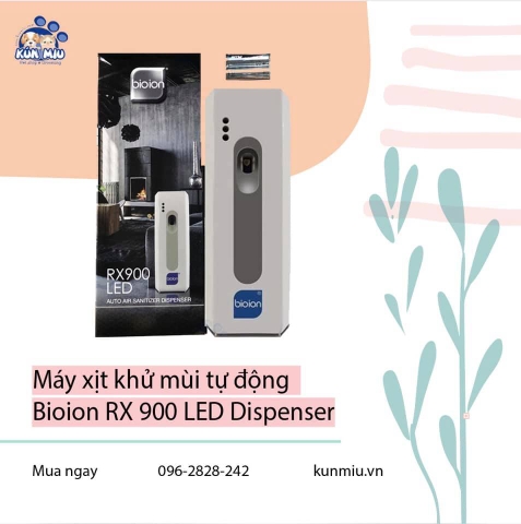 Máy xịt khử mùi tự động Bioion RX 900 LED Dispenser