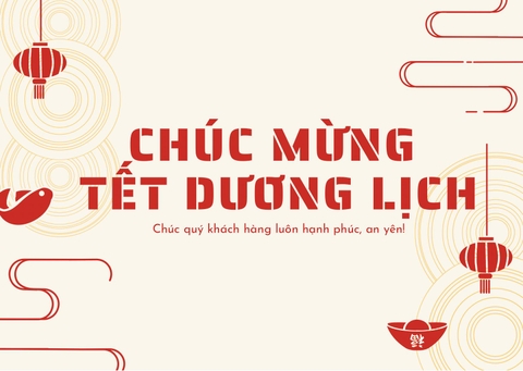 CHÚC MỪNG TẾT DƯƠNG LỊCH 2024