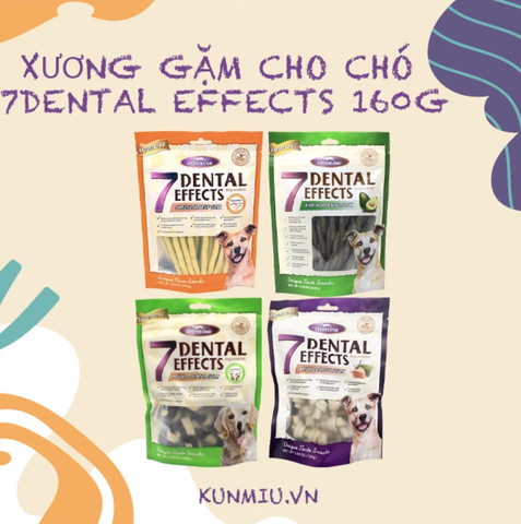 Xương gặm cho chó 7Dental Effects 160g