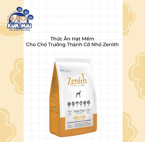 Thức ăn hạt mềm cho chó nhỏ Zenith