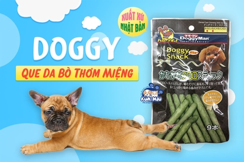 Que Da Bò Thơm Miệng Doggy cho chó - Xương, bánh thưởng chất lượng từ Nhật Bản