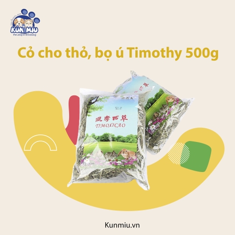 Cỏ cho thỏ, bọ ú Timothy 500g