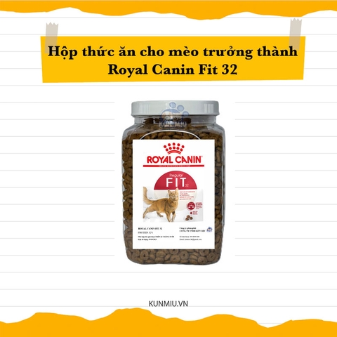 Thức ăn cho mèo Royal Canin Fit 32 - Hộp 1kg