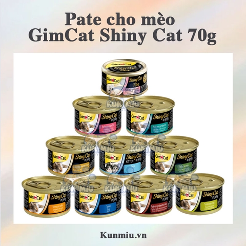Pate cho mèo GimCat Shiny Cat 70g