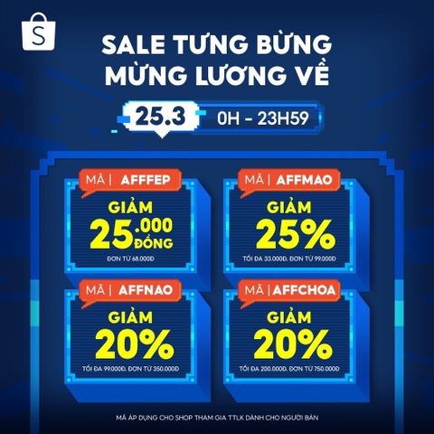 LƯƠNG VỀ RỒI - NÂNG VÍ TIÊU TIỀN CÙNG SHOPEE THÔI!!!