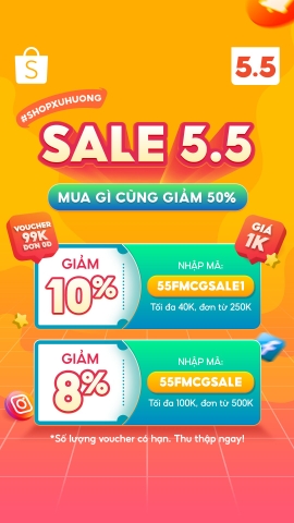 SHOPEE SIÊU SALE 05.05