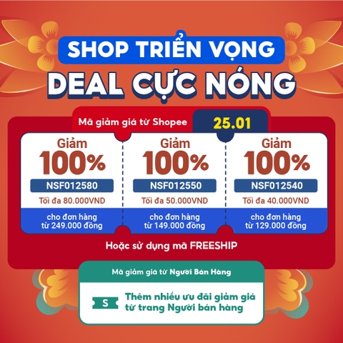 Shop triển vọng deal cực nóng 25.1