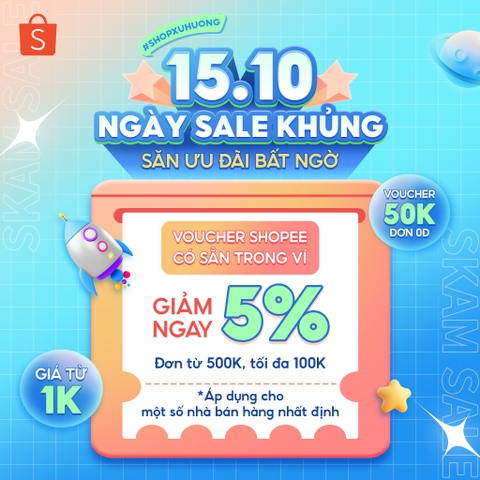 15.10 ️NGÀY SALE KHỦNG