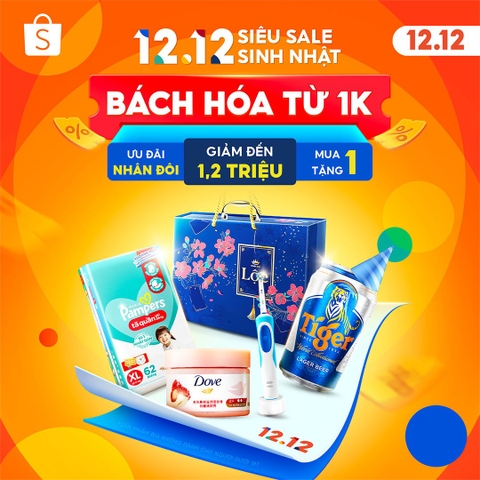 12.12 - SIÊU SALE SINH NHẬT SHOPEE