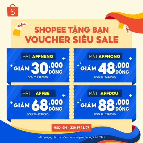 Shopee sale duy nhất 15.7