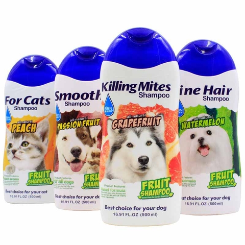 Sữa tắm cho chó mèo Fruit Shampoo 500ml