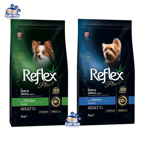 Thức ăn cho chó trưởng thành REFLEX PLUS MINI & SMALL BREED ADULT (RPMA)