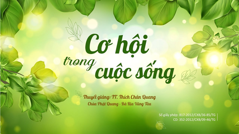 Cơ hội trong cuộc sống