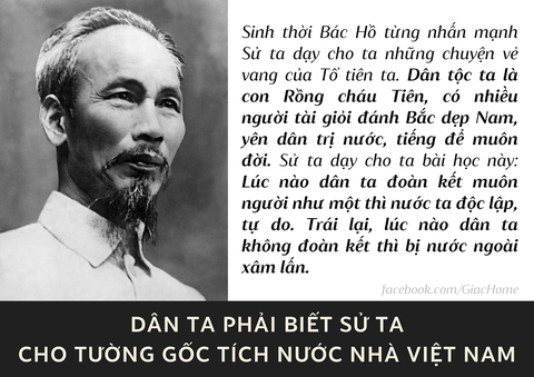 NHÌN LẠI LỊCH SỬ HÀO HÙNG ĐỂ XÂY DỰNG LÒNG YÊU NƯỚC