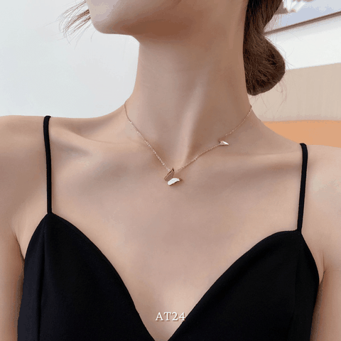 Dây chuyền bướm basic đơn giản dành cho nữ phong cách Hàn Quốc AT24