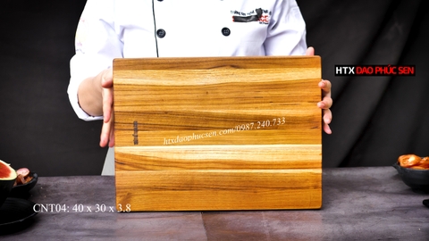 thớt, thớt gỗ, thớt teak, thớt gỗ teak, thớt gỗ teak HTX DAO PHÚC SEN, thớt nghiến