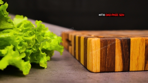 thớt, thớt gỗ, thớt teak, thớt gỗ teak, thớt gỗ teak HTX DAO PHÚC SEN, thớt nghiến