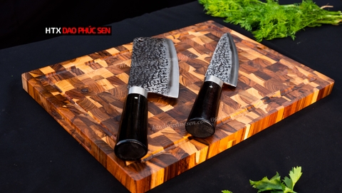 thớt gỗ teak chặt thái, thớt nghiến