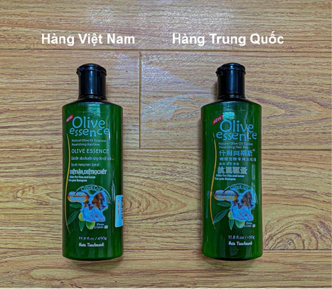 So sánh sữa tắm Olive Essence cho chó mèo hàng Việt Nam & hàng Trung Quốc