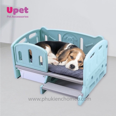 Giường nằm bằng nhựa dành cho chó mèo thú cưng thiết kế đẹp mắt chắc chắn, kích thước 80.5*60.6*41.3cm
