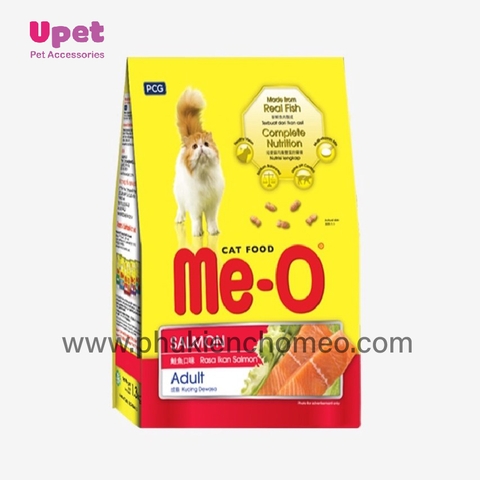 Thức ăn hạt cho mèo Me-o Salmon Flavour vị cá hồi Adult 1.1kg