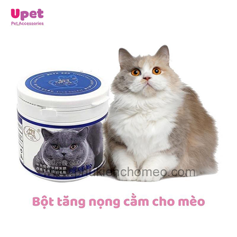 Bột tăng nọng cằm cho mèo Strong Gills 200g