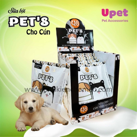 Sữa Bột Chuẩn WHO-GHP Cho Chó PET8 LACDOGTER