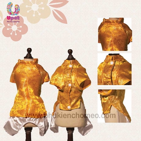 Áo tết 2019 vải lanh