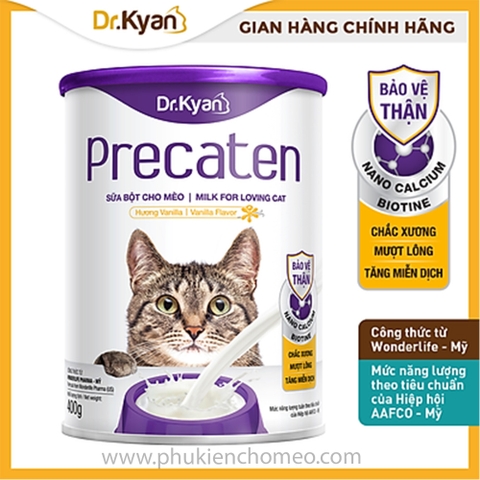 Sữa bột lon precaten cho mèo 400g