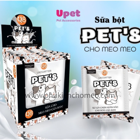 Sữa Bột Chuẩn WHO-GMP Cho Mèo PET8 LACCATTER