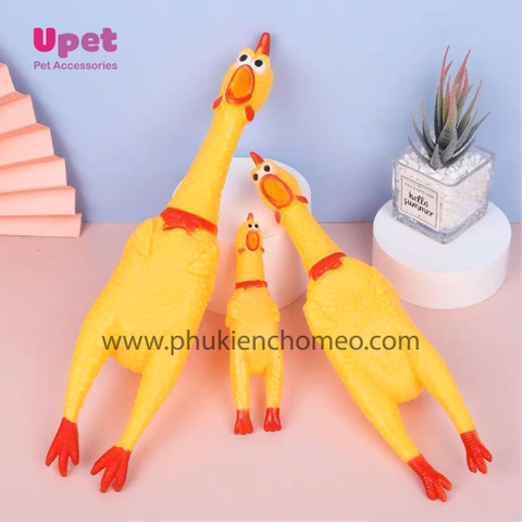 Chipchip Gà Nhỏ 17cm – Đồ Chơi Kêu Rên Thảm Thiết Cho Chó Mèo