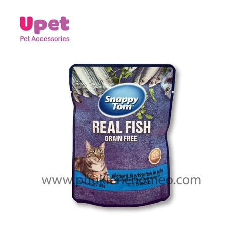 Pate cho mèo Snappy Tom gói 85G